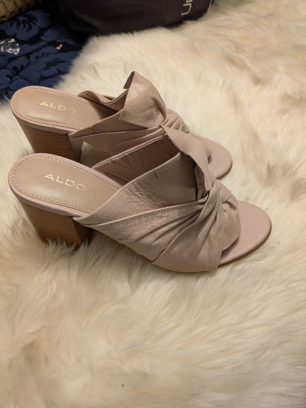 Soft Leather Slide Sandal - Picture 2 of 7